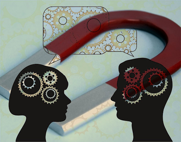 چرا در ابتدا مخالف خود را جذب می کنیم؟