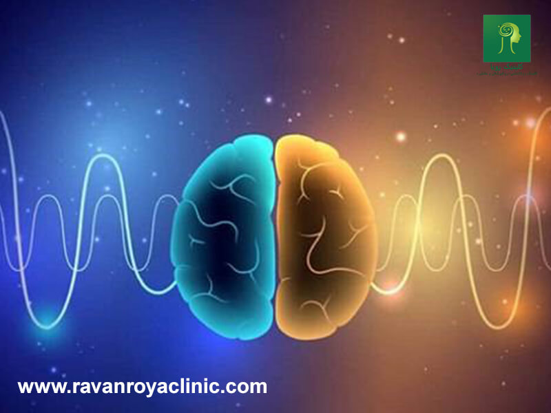 نقشه مغزی خروجی ثبت امواج الکتریکی مغز در نواحی مختلف سر